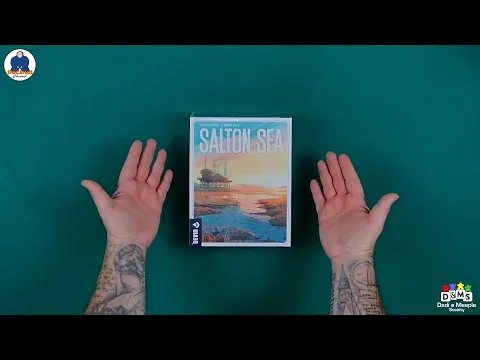UNBOXING SALTON SEA - Board Game - #indabox