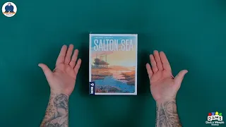 UNBOXING SALTON SEA - Board Game - #indabox