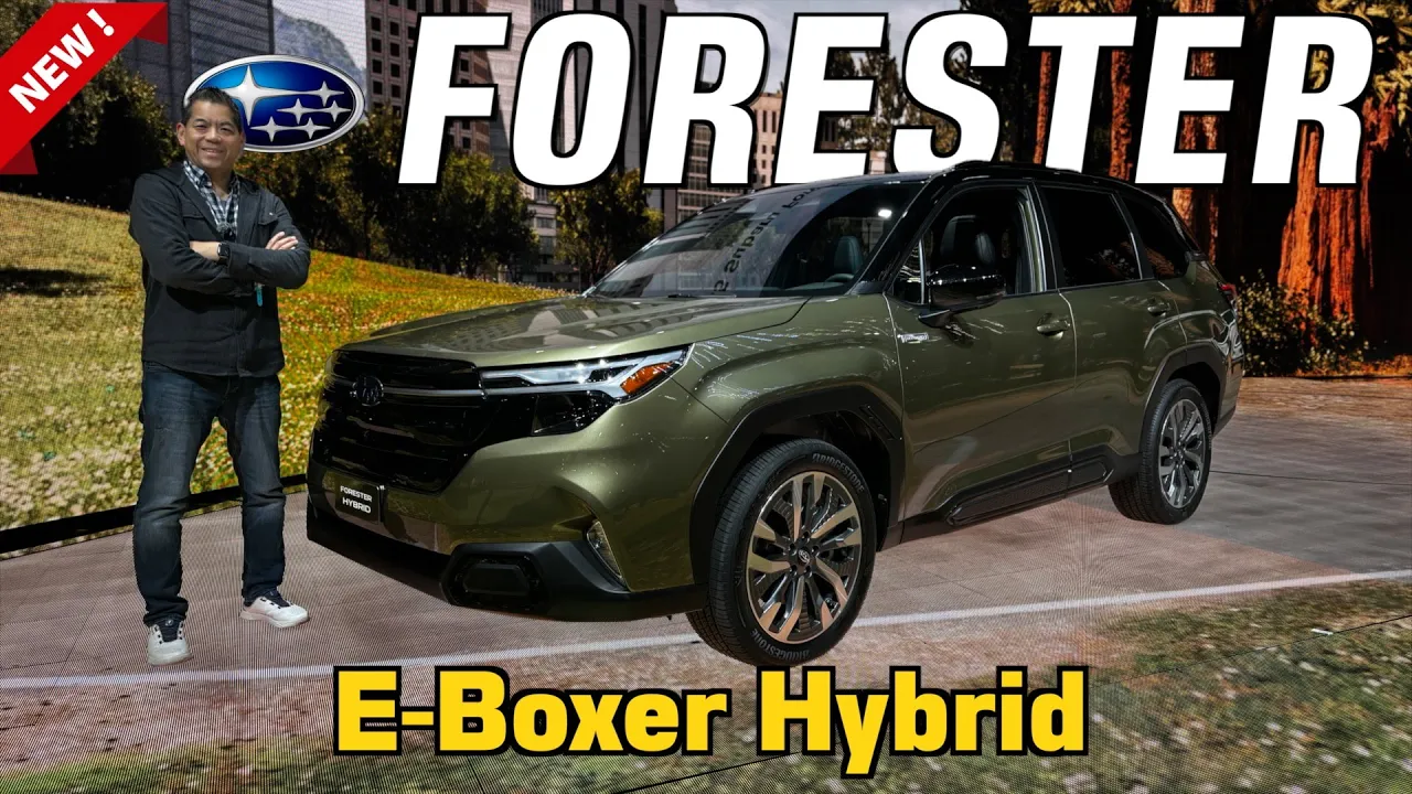 2025 Subaru Forester Hybrid (e-Boxer) – A TrueAWD Hybrid SUV With NO COMPROMISES!