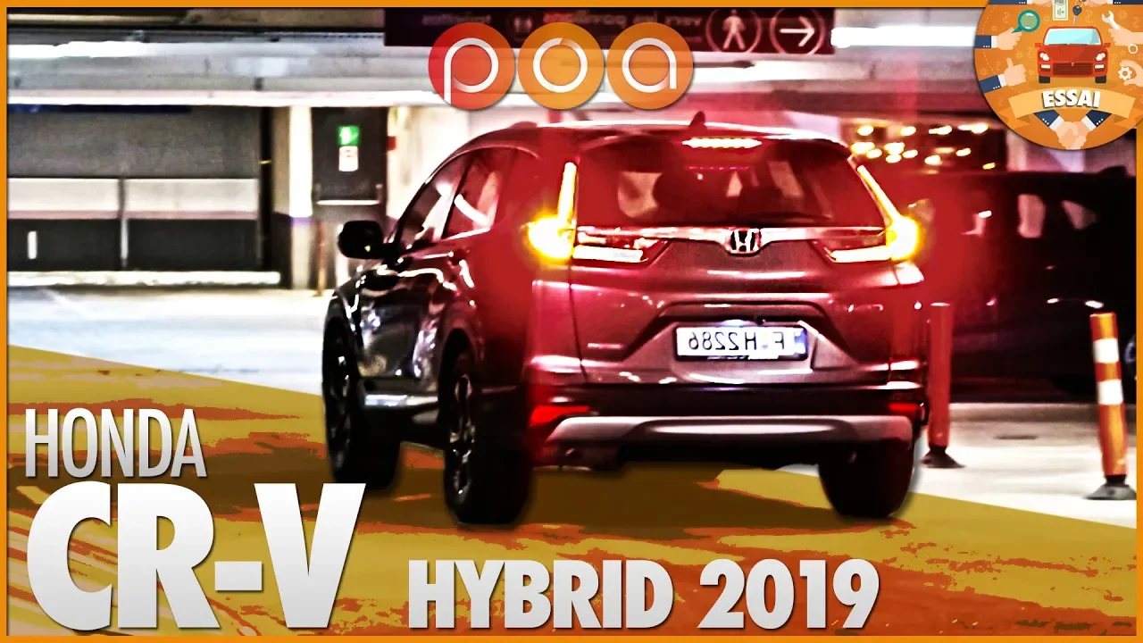 HONDA CR-V HYBRID 2019・Mieux que le RAV4 ?