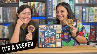 This game sold out SO fast at Essen Spiel - it's easy to see why 😍 | Art Society Board Game Review