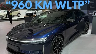 Lucid Air har en frunk på 283 liter | Brussels Motor Show