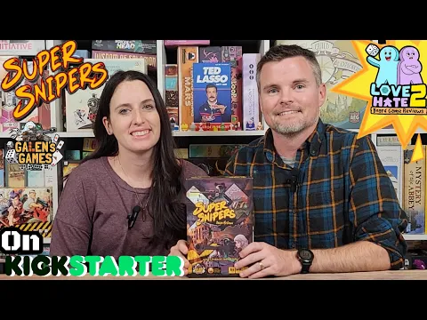 Preview of Super Snipers - Galen's Games | Love 2 Hate Board Game Reviews