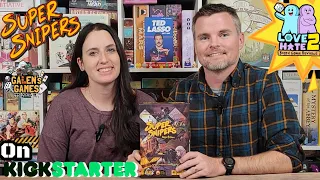 Preview of Super Snipers - Galen's Games | Love 2 Hate Board Game Reviews