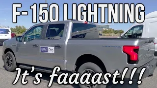 F-150 Lightning Tour And Test Ride (And E-transit!)