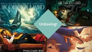 Unconscious Mind: Unboxing (Plus Nightmare and Free Association Expansions)