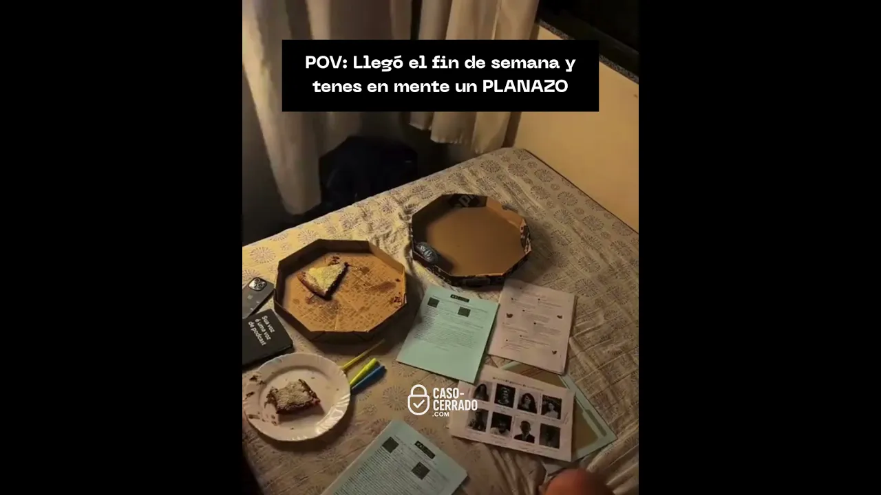 Video de Caso Cerrado | Escape Rooms en PDF para Argentina