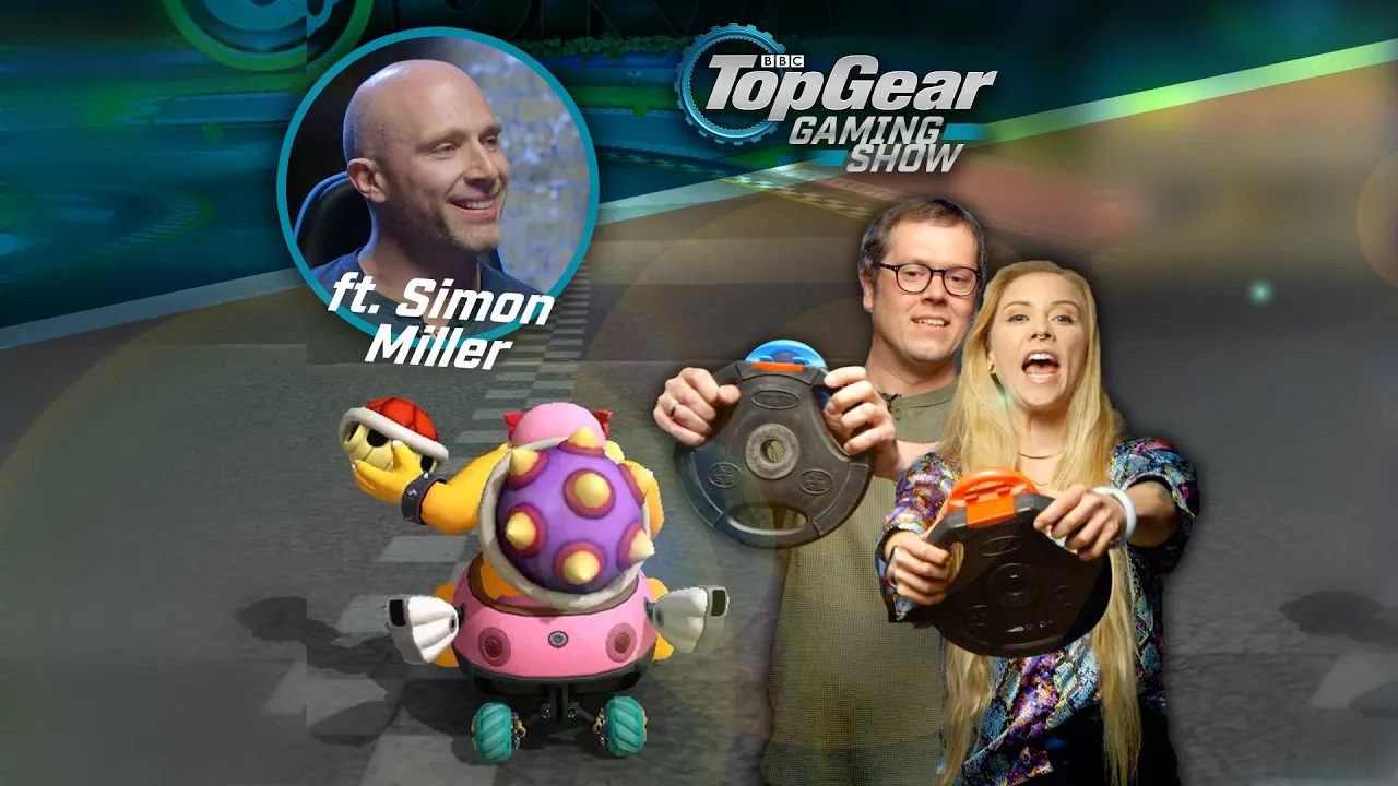 GAMING: Heavyweight Mario Kart Challenge vs Pro Wrestler | Top Gear
