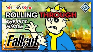 Fallout: The Board Game w/ Atomic Bonds & New California | Solo Playthrough | The Pitt | Finale