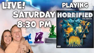 LIVE Playthrough - Horrified: Greek Monsters