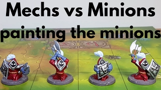 Mechs vs Minions painting the minions in easy to follow steps