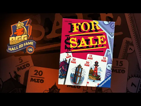 For Sale: 2026 BoardGameGeek Hall of Fame Inductee