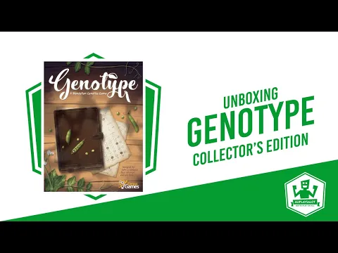 Genotype Collector's Edition (Genius Games) | Unboxing by Ali Plays a Lot