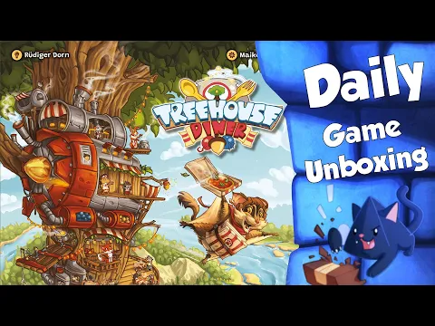 Treehouse Diner - Daily Game Unboxing