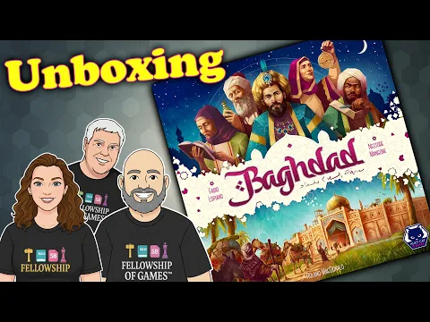 Unboxing Baghdad: The City of Peace | A Stunning New Strategy Board Game!