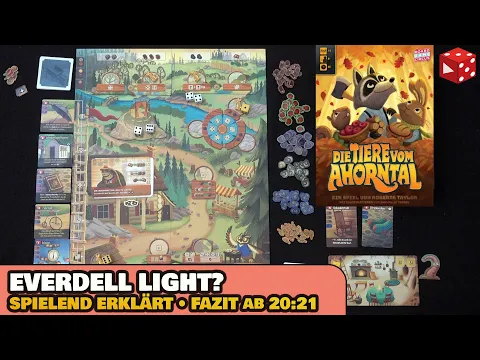 Everdell light? Die Tiere vom Ahorntal (Creature Comforts) • Board Game Circus 2022