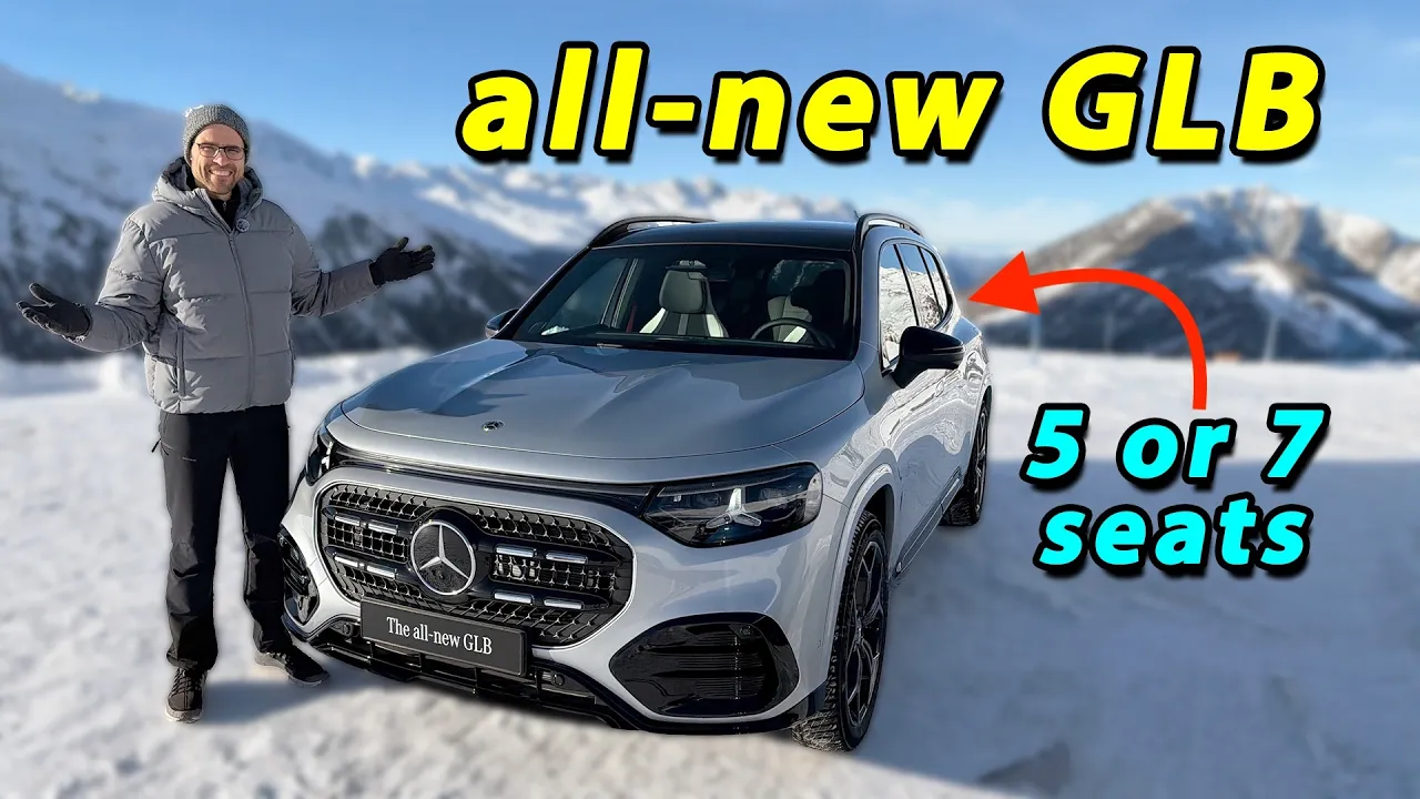 2026 Mercedes GLB Premiere REVIEW petrol vs electric & AMG Line vs Progressive