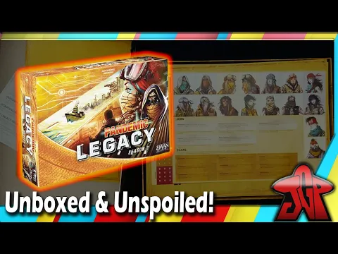 Pandemic Legacy: Season 2 unboxing (NO SPOILERS!)