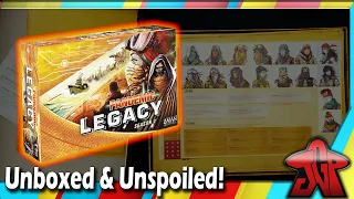 Pandemic Legacy: Season 2 unboxing (NO SPOILERS!)