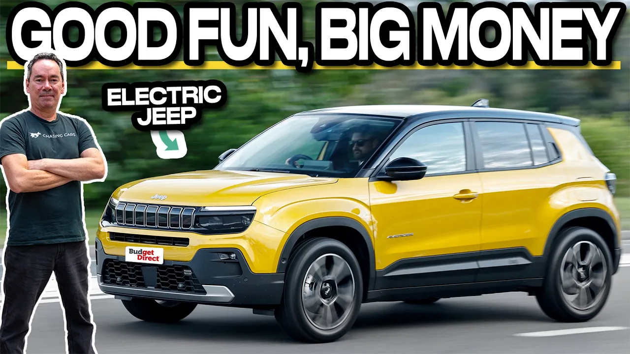 Jeep’s first-ever EV is a pint-sized surprise (Jeep Avenger 2025 Review)