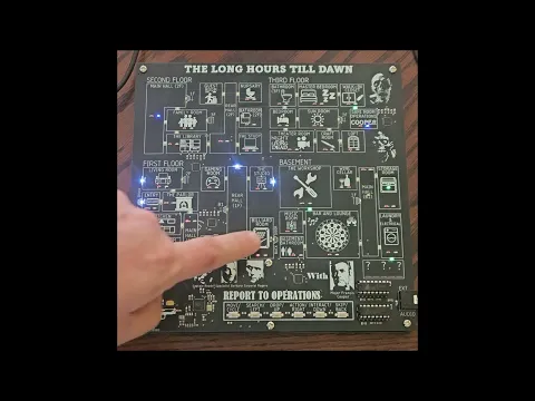 The Long Hours Until Dawn - An electronic survival-horror zombie themed board game of survival