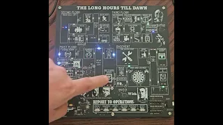 The Long Hours Until Dawn - An electronic survival-horror zombie themed board game of survival