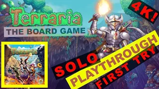 [4K] Terraria: The Board Game - SOLO Playthrough [FIRST TRY]