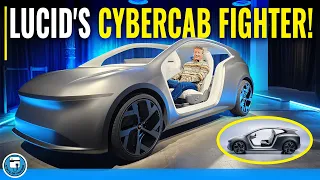 Lucid's Robotaxi Concept Revealed: A Tesla Cybercab Fighter?
