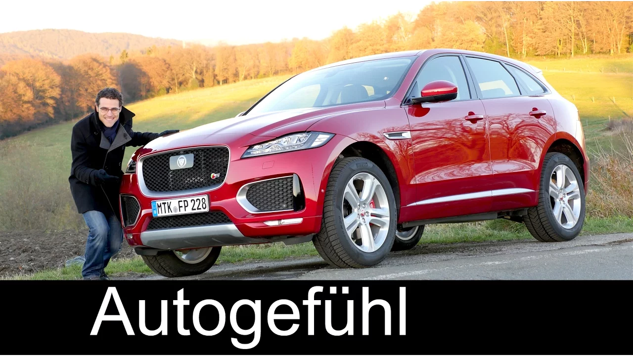 Jaguar F-PACE S V6 380 hp FULL REVIEW test driven 2017 - Autogefühl