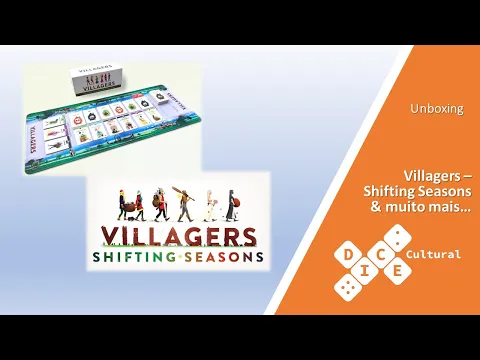 Dice Unboxing - Villagers Shifting Seasons e mais
