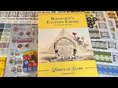 Limits of Glory: Bonaparte’s Eastern Empire (Form Square Games) - Unboxing and Thank You!