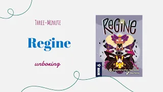 Regine - 3-Minute Unboxing