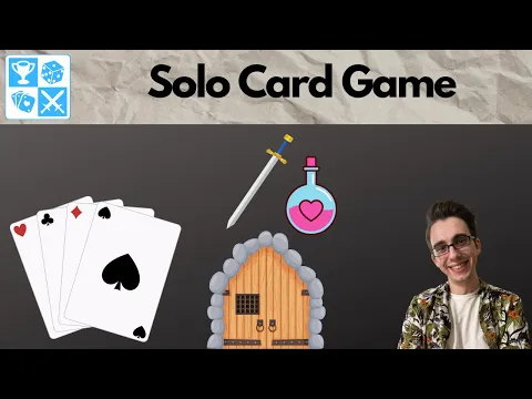 THE Rogue-like dungeon crawler. Scoundrel [Solo Card Game Playthrough]