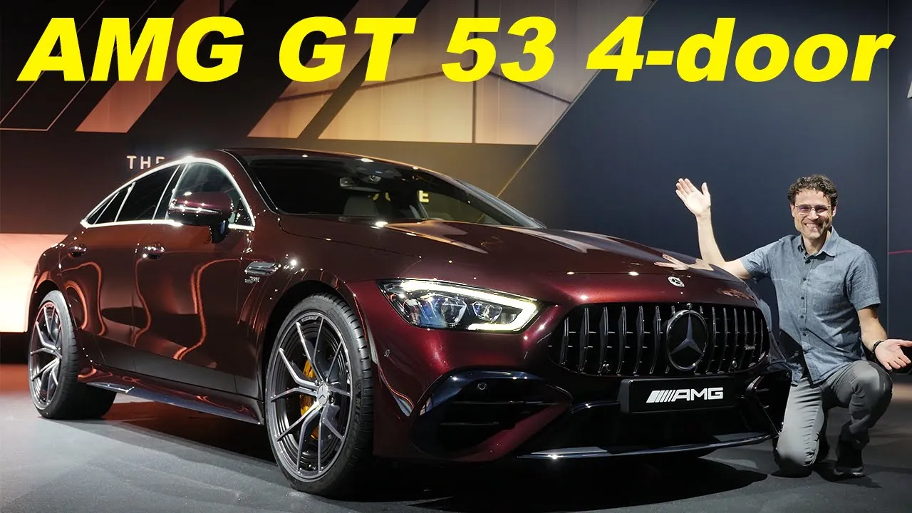 Mercedes-AMG GT 53 4-door Coupé Facelift REVIEW Exterior Interior 2022