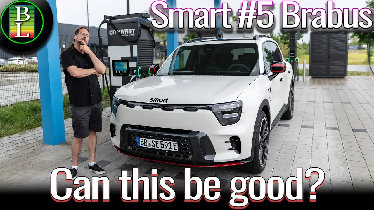Smart #5 Brabus (94 kWh) Review – 646 HP, 400 kW Charging & First Driving Impressions!