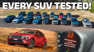 Our BIGGEST SUV and pickup car tests: EVERY SUV/dual-cab pickup tested on & off-road!