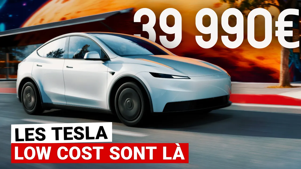 Tesla Model Y Standard : La version low-cost débarque !