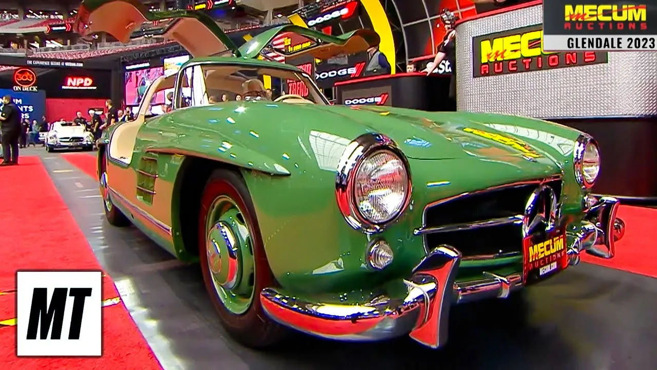 '55 Mercedes Gullwing! Ford GT! | Best Cars of Mecum Glendale 2023 | MotorTrend