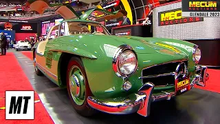 '55 Mercedes Gullwing! Ford GT! | Best Cars of Mecum Glendale 2023 | MotorTrend