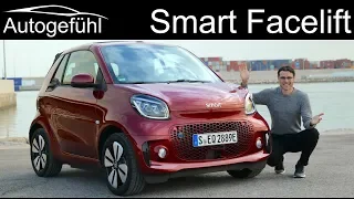 Smart EQ fortwo Facelift FULL REVIEW Cabrio vs Coupé comparison - what’s new?