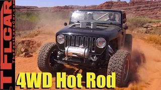 We Drive the Jeep Quicksand Concept: An Off-Road Worthy 4WD Hot Rod Wrangler?