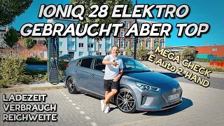 Gebrauchtwagen Tipp Elektroauto Hyundai Ioniq Erfahrungsbericht. #elektroauto #eauto
