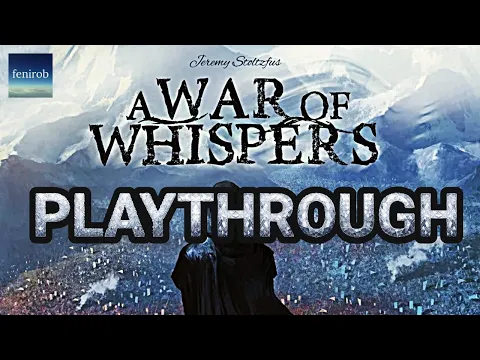 A War of Whispers Board Game | Playthrough
