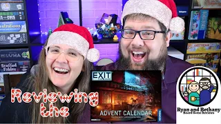 Ryan and Bethany review Exit: The Game - Advent Calendar: The Silent Storm!