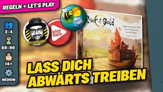 RIVER OF GOLD - Brettspiel - Regeln & Let's Play