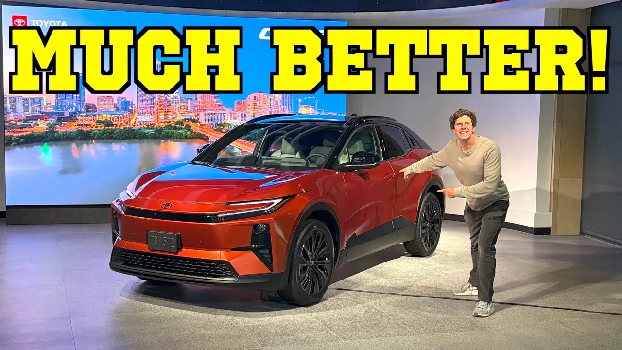 The New 2026 Toyota C-HR: Now THIS Is How To Build a Good EV, Toyota!