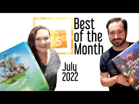 Best Board Game of the Month - July 2022 -Ark Nova and Dinner in Paris Reviewed