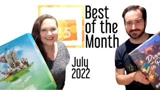 Best Board Game of the Month - July 2022 -Ark Nova and Dinner in Paris Reviewed