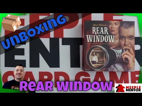 Meeple Mentor Unboxes Rear Window