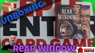 Meeple Mentor Unboxes Rear Window